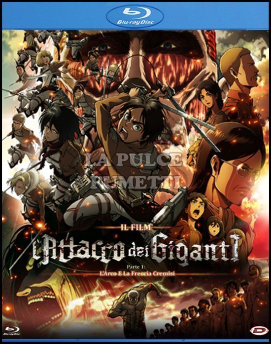 L'ATTACCO DEI GIGANTI - IL FILM - BLU-RAY #     1: L'ARCO E LA FRECCIA CREMISI